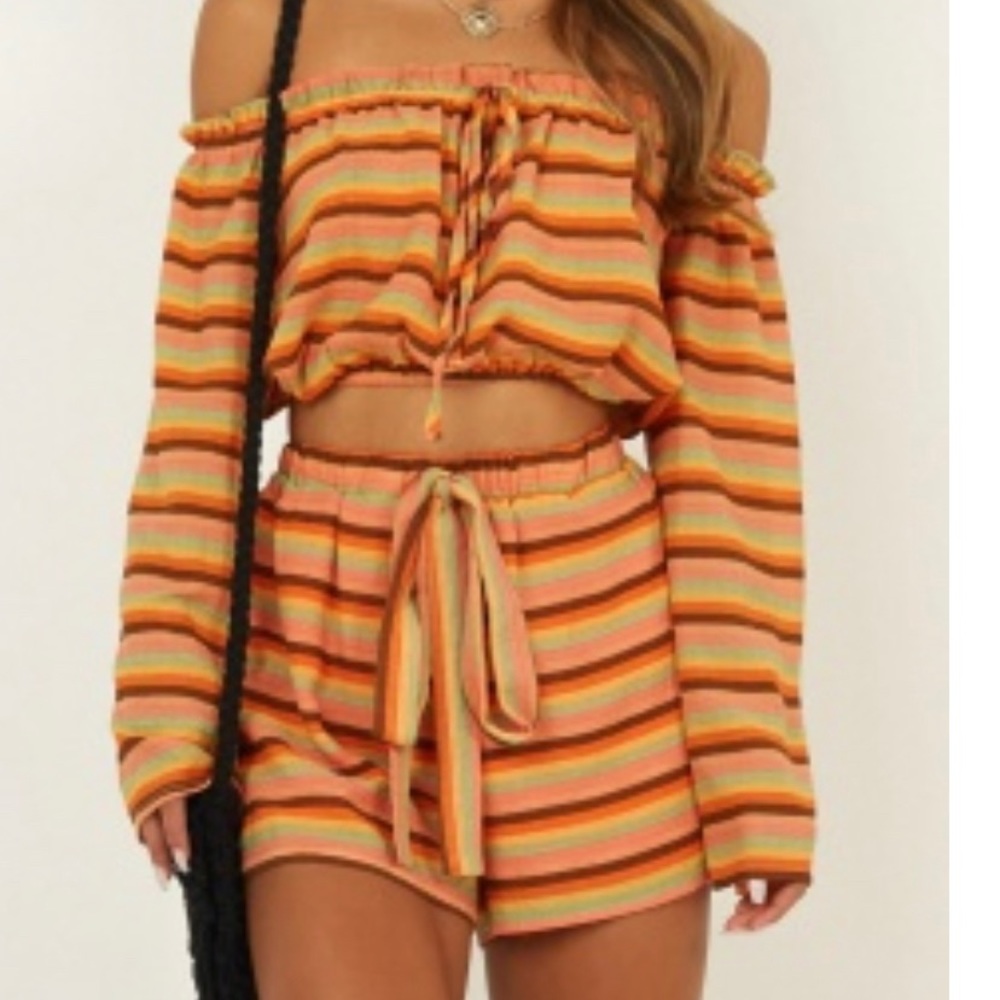 Colorful two-piece